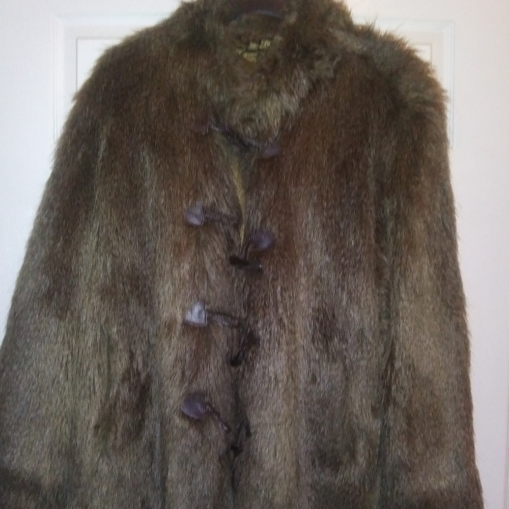 Faux Fur Coat